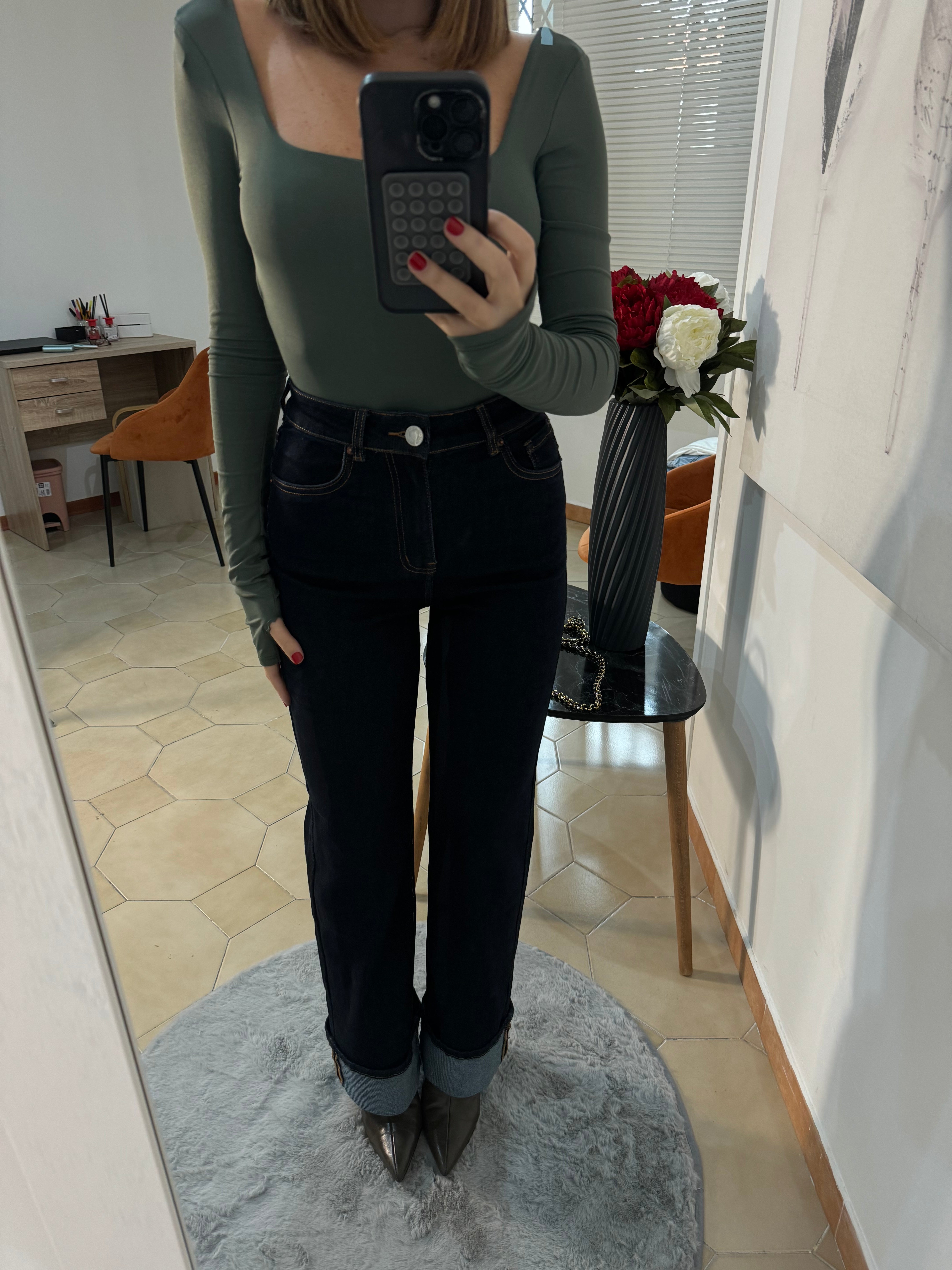 Jeans piegone