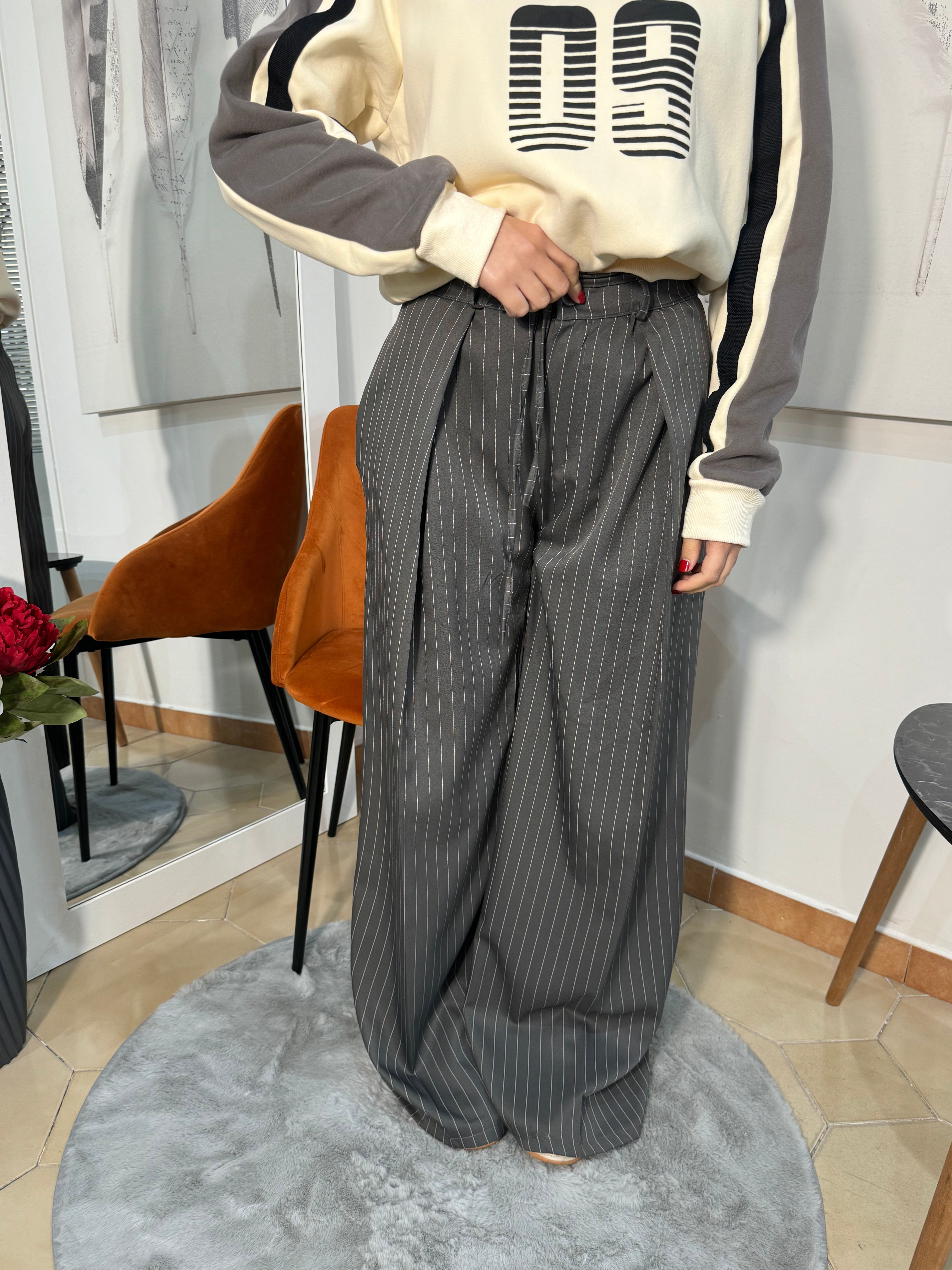 Pant gessato