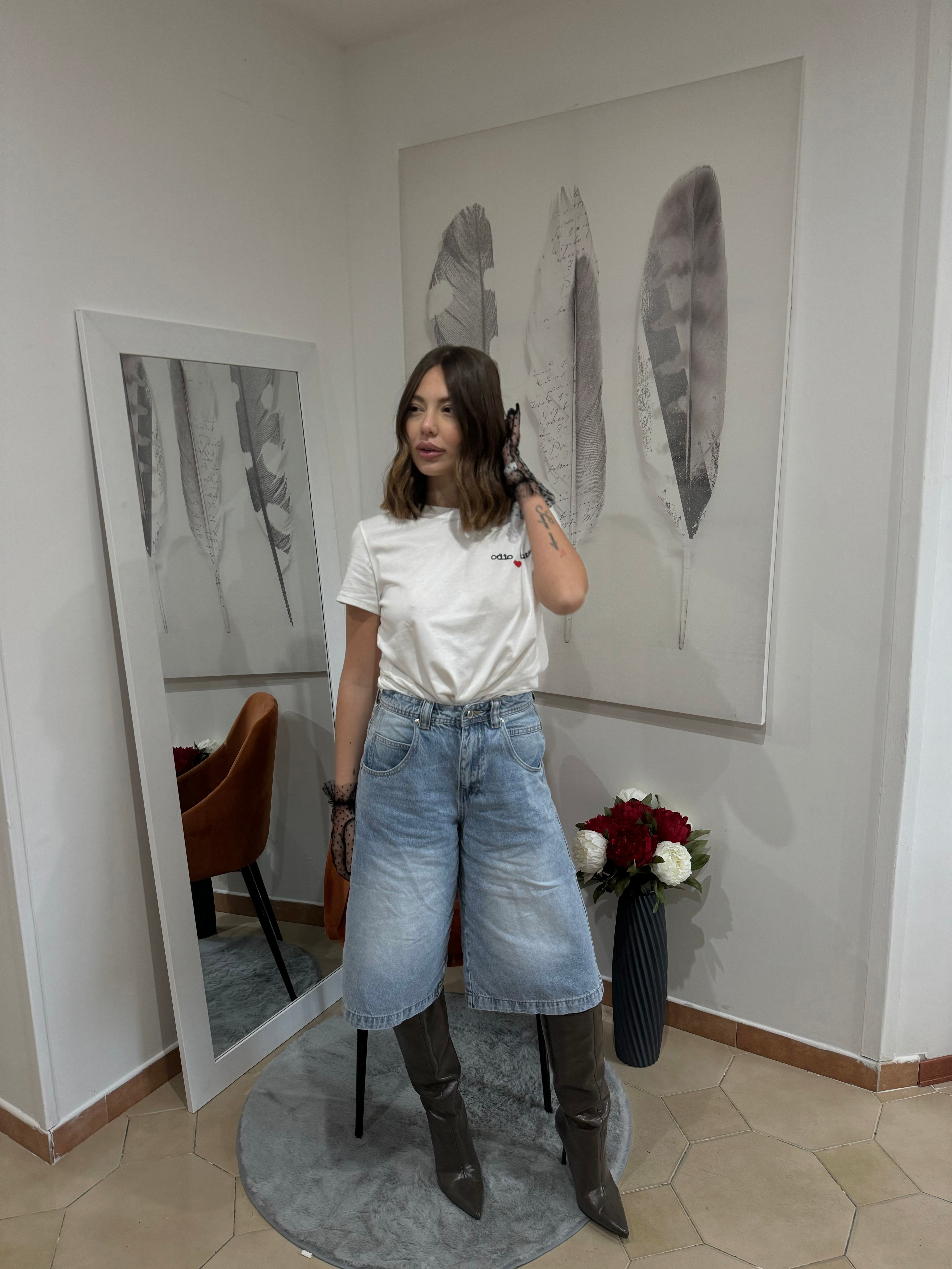 Bermuda denim